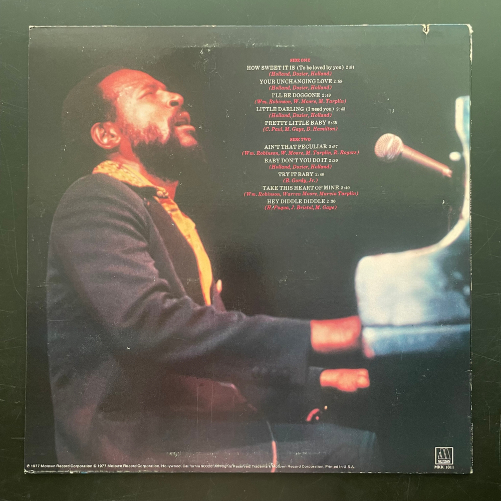 Marvin Gaye ‎– Marvin Gaye's Greatest Hits Volume 2 (США 1977г.)
