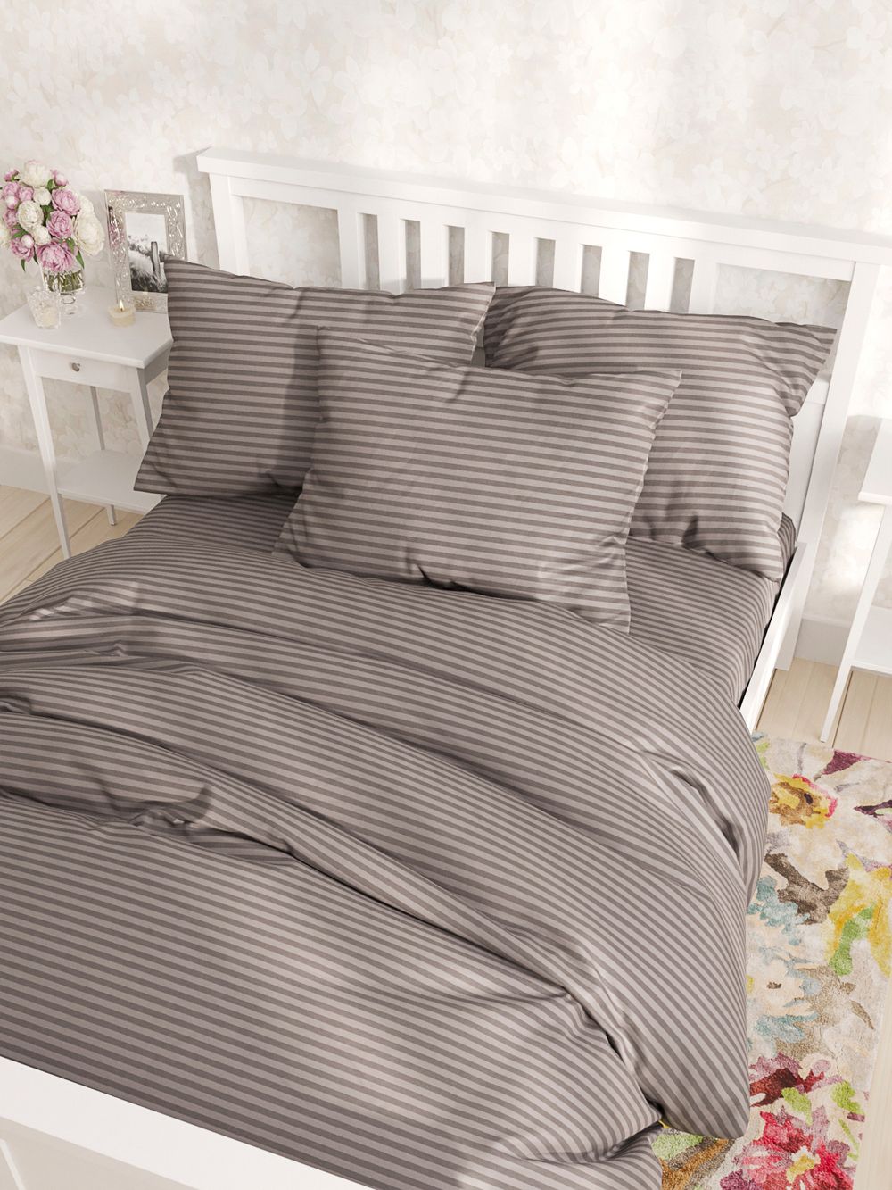 Пододеяльник Сказка "Dolente" евро 200х215 см, поплин