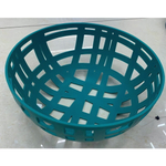 Фруктовница пластиковая «Астория» 22*10см, морская волна