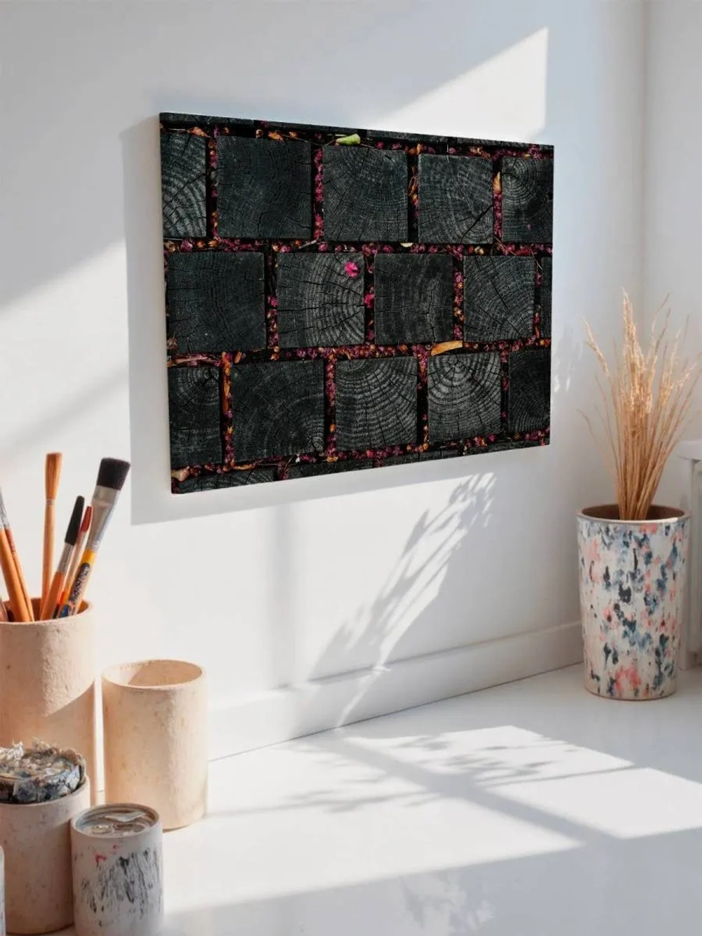 Картина на стену 40 X 50 Дерево и цветы