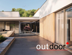 Панель универсальная ДПК Outdoor 3D 220*25*4000 мм. шлифованная дуб