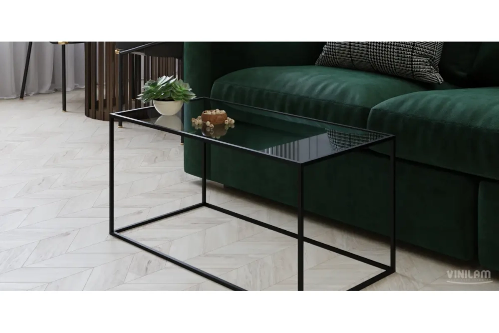 Виниловый ламинат VINILAM PARQUET CHEVRON RI4777CL7 Шеврон Бриссак (1,58)