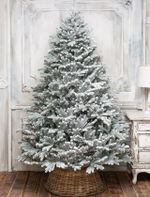 ель заснеженная "Швейцарская" хвоя литая, ветки на шарнирах