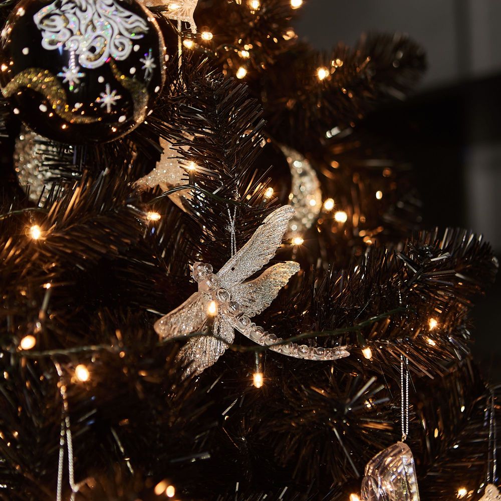 UDL-S1000-200-DGA WARM WHITE IP20 MINI Гирлянда с контроллером. 10м. 200 миниламп накаливания. Теплый белый свет. Провод зеленый. TM Uniel