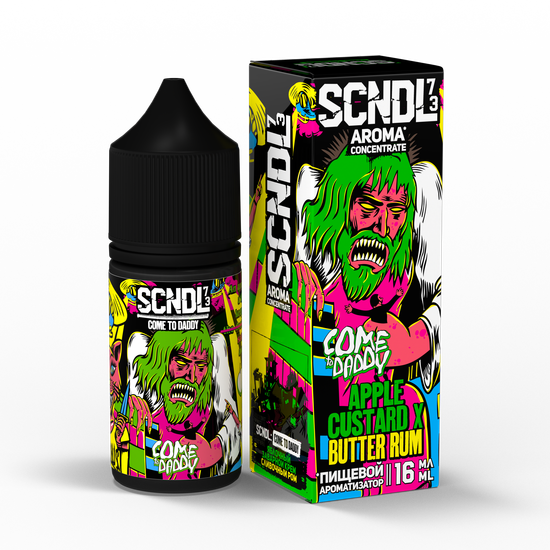 Ароматизатор SCNDL Come to Daddy (Яблочный заварной крем Сливочный ром)