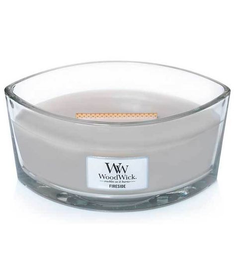 У камина, ароматическая свеча эллипс, WoodWick