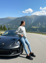 Свитшот женский оверсайз хлопок толстовка