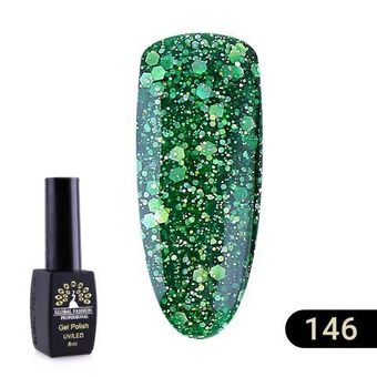 Гель лак BLACK ELITE 146, Global Fashion 8 мл