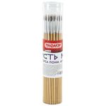 Кисть ПИФАГОР, из ворса пони, круглая, № 1, 200830