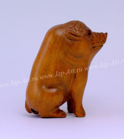 Нэцкэ Свинья - Символ 2019 года