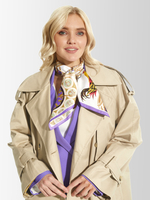 Платок «Пасхальное яйцо-часы Петушок»