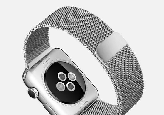 Часы смарт Apple Watch 38мм (миланский сетчатый стальной с магнитной застежкой)