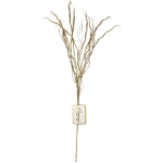 Ветка декоративная «Изысканный блеск» 62 см, Золото