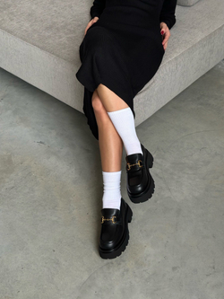 Лоферы из натуральной кожи