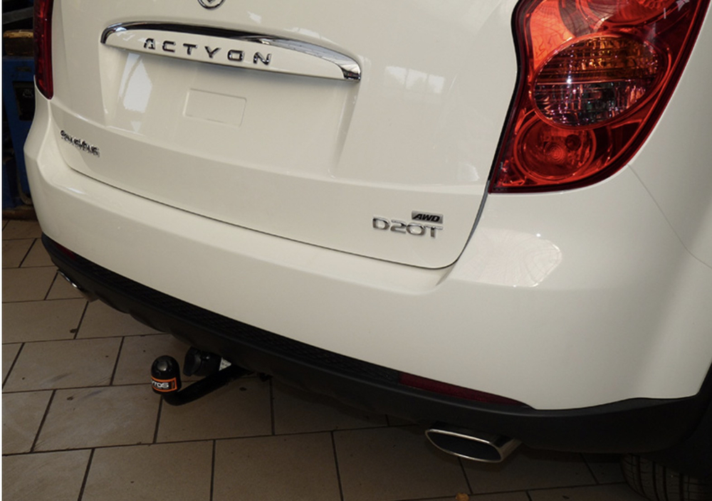 Фаркоп для SsangYong Actyon 2011-2015 Тип шара: A. Нагрузки: 1200/75 кг, SY 011