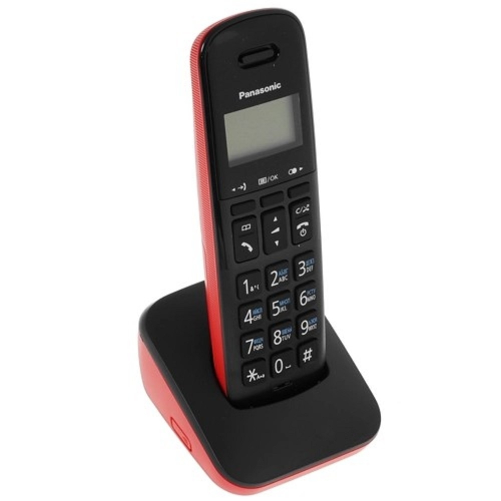 Panasonic KX-TGB610RUR (красный) (Беспроводной DECT,40 мелодий,телефонный справочник 120 зап.