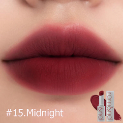 Лёгкая матовая помада для губ Rom&nd Zero Matte Lipstick #15.Midnight, 3гр
