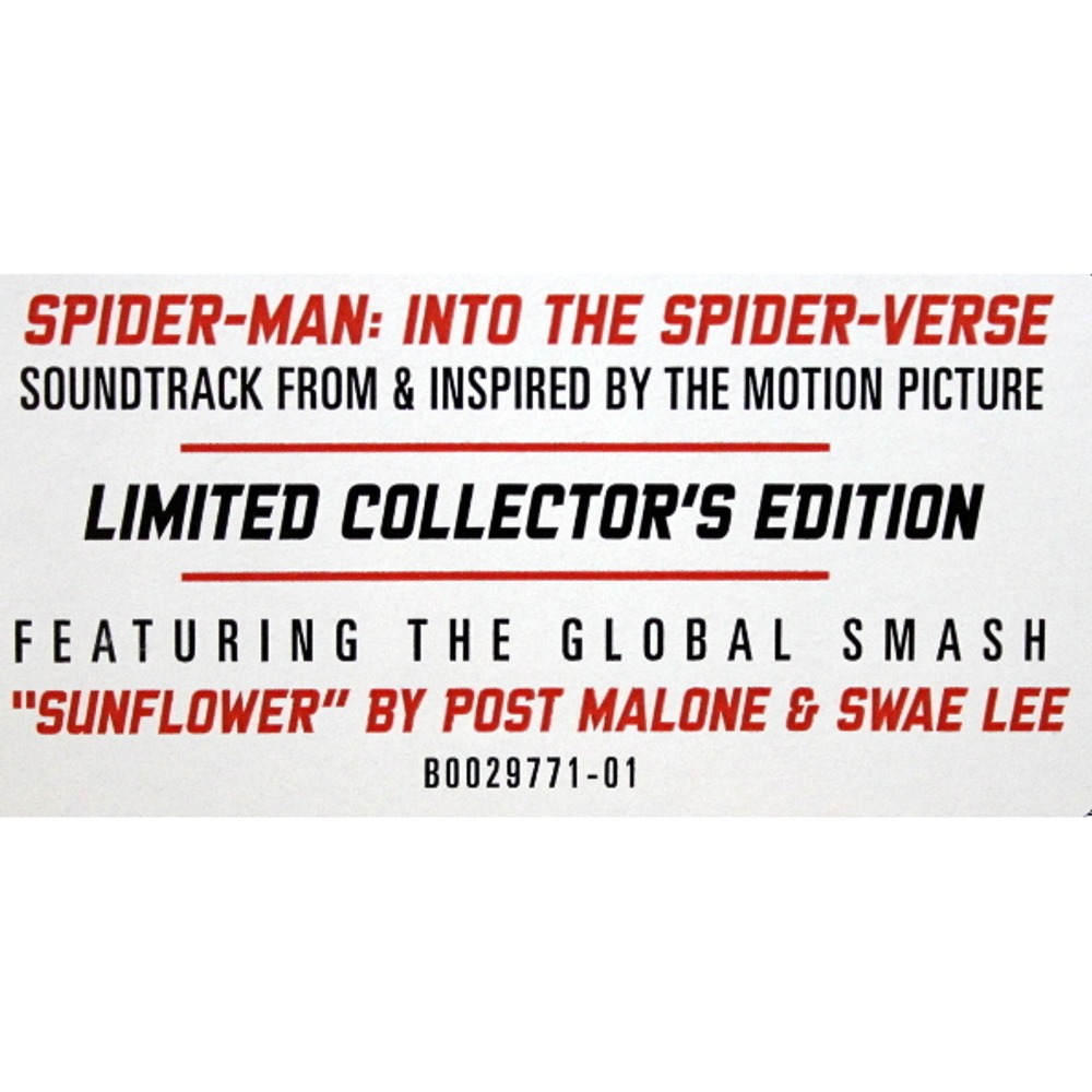 Soundtrack / Spider-Man: Into the Spider-Verse (LP)