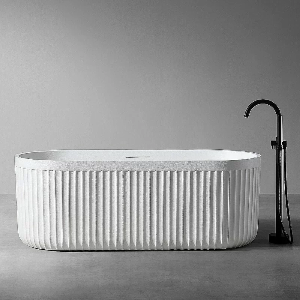 Ванна Abber Stuttgart 170x75 AM9925 белая матовая