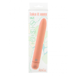 Персиковый перезаряжаемый вибратор 18см Lola Games Take It Easy Haze 9025-01lola