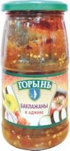 Баклажаны в аджике 480г. Горынь - купить с доставкой по Москве и области