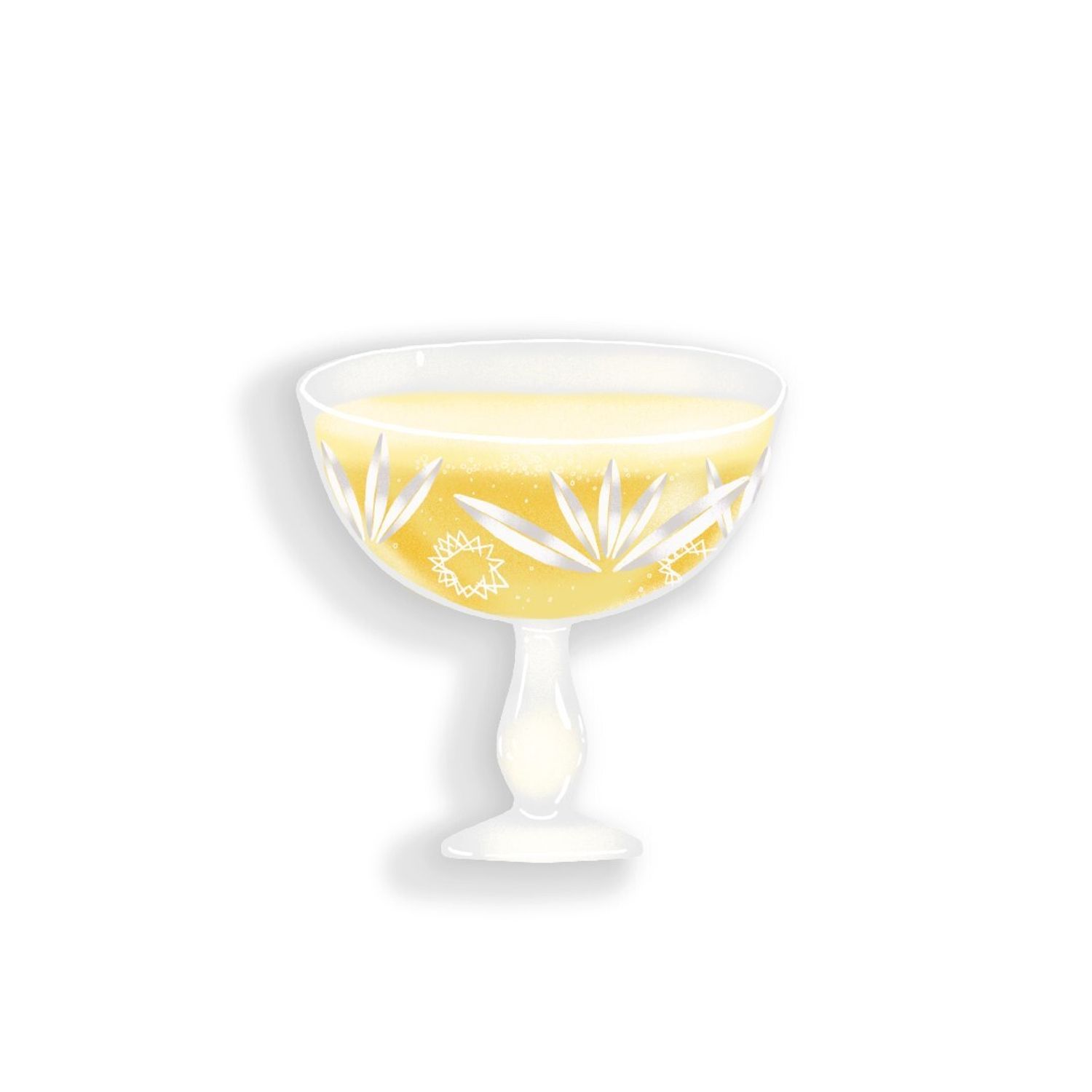 Открытка - Бокал