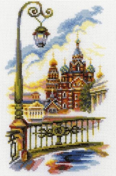 "Храм Спаса- на Крови"-M295 вышивка