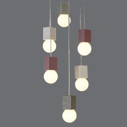 7703 Люстра подвесная GALAXIA (R09244x6)