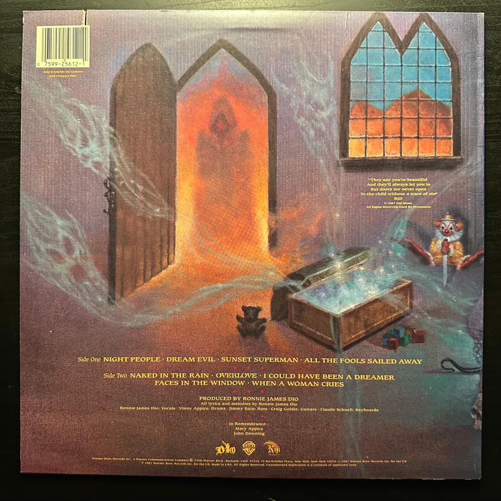 Dio - Dream Evil (США 1987г.)