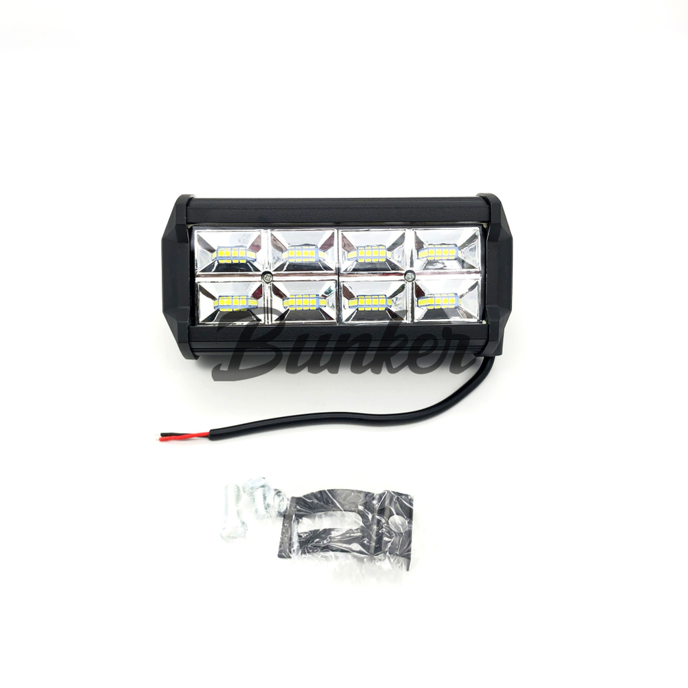 Светодиодная балка 96W 16.5*7.5см,12/24V