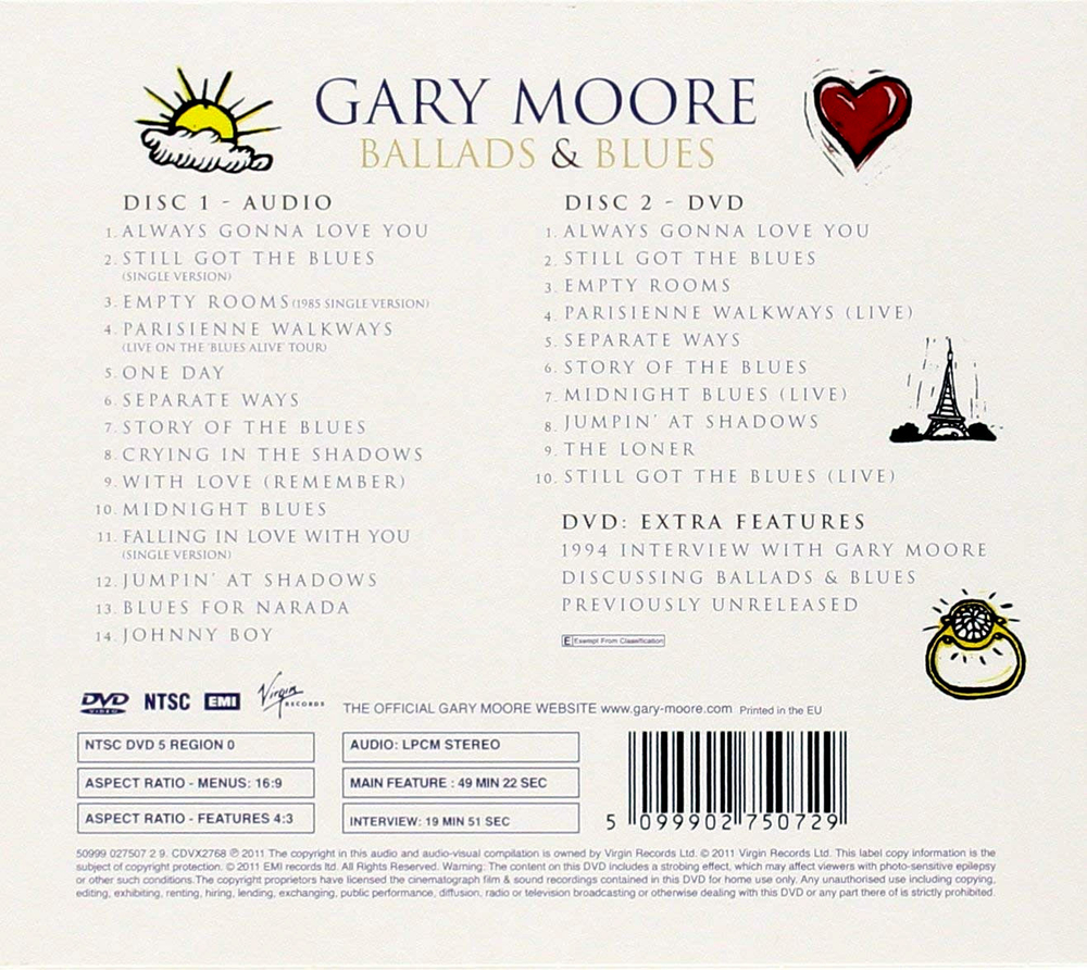 Gary Moore / Ballads & Blues 1982 - 1994 (Special Edition)(2CD)