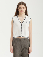 Женский Жилет Button-through Textured Knit