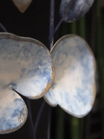 Панно металлическое "Цветы" 71х30 см