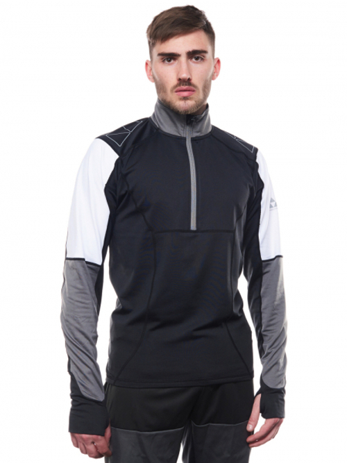 Лонгслив FISCHER ASARNA BLACK-GRAPHITE G86522