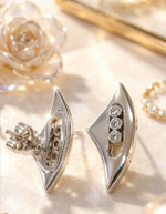 Ювелирные серьги из серебра 925 пробы