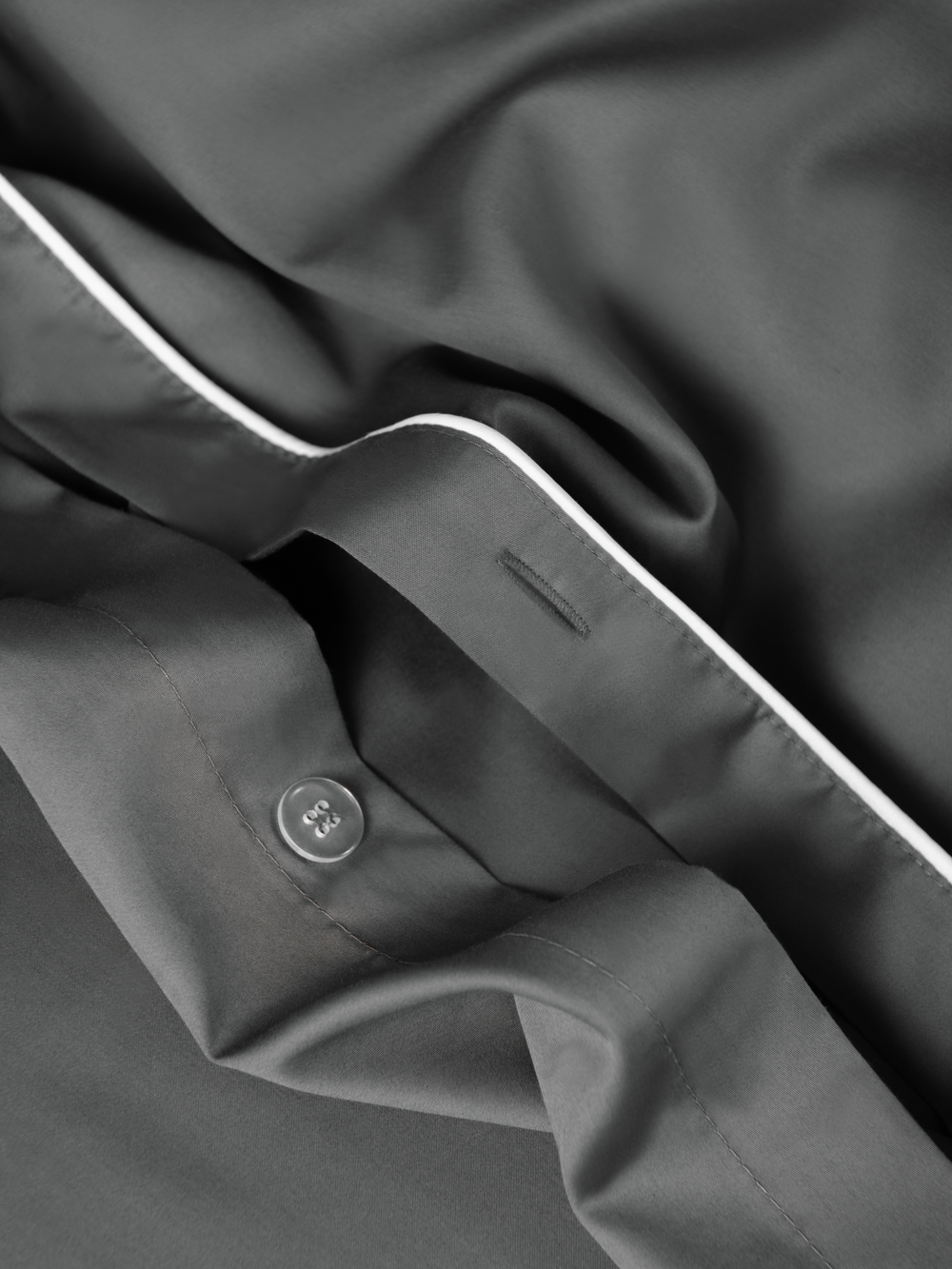 MOON Комплект постельного белья, сатин тёмно-серый