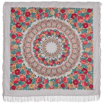 Павловопосадский платок Молитва 353-1