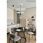 Стол обеденный tyra, D110 см, черный