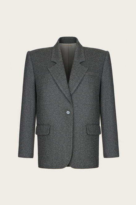 ЖАКЕТ ИЗ СЕРОГО КАШЕМИРА