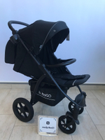 Коляска детская прогулочная арт.BG 114-6 MODEL CROSS AIR цвет Графитовый