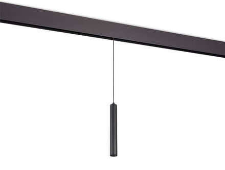 Светодиодный светильник Charm для SPACE Track system 10Вт,  D40xH1500 мм,  708Лм,  36°,  3000К,  диммируемый 0-10В,  Ra >90,  черный