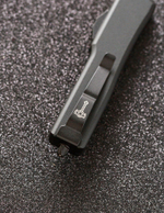 Автоматический складной нож SteelBro UTX-70 T/E Tanto Black 149-1BK (черный-черный) фронталка/выкидуха