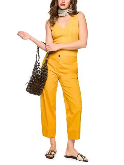 Marc Cain Брюки укороченные из хлопка