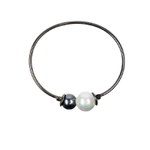Браслет Possebon White and Graphite Pearl C0341.1.3 BW