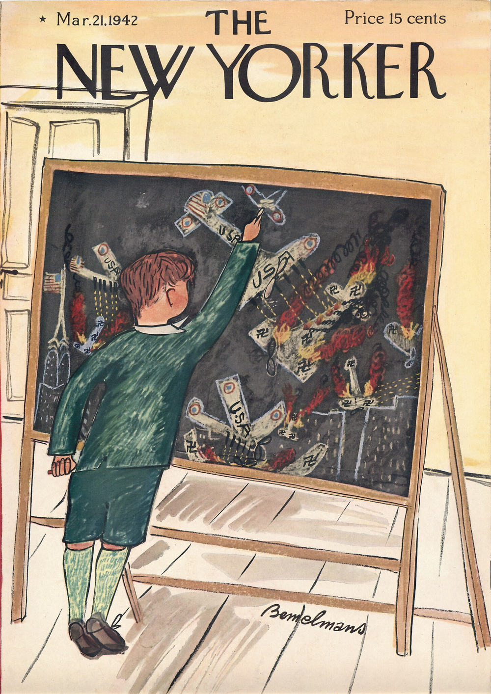 Журнал The New Yorker 21-03-1942, обложка