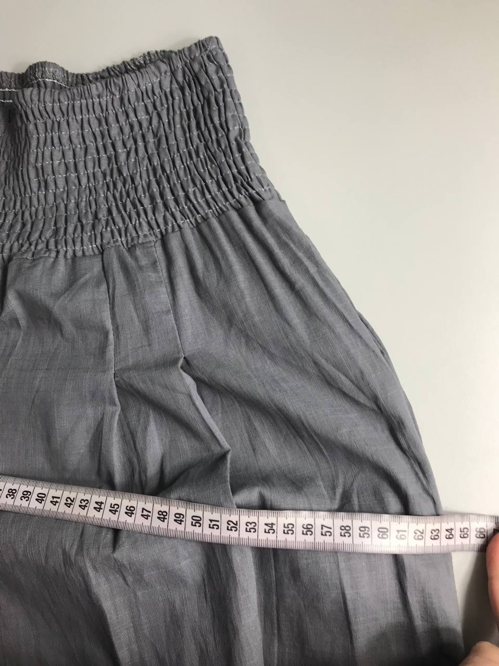 Брюки тонкие и широкие, маркировка XXL, визуально на 54 размер