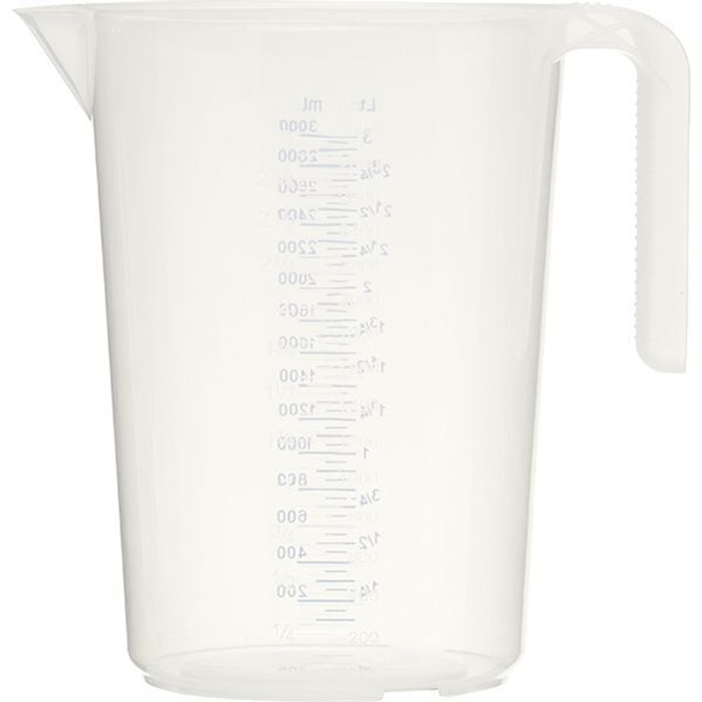 Кувшин мерный;полипроп.;5л;D=20,5,H=26см;прозр. (Цвет: прозрачный)