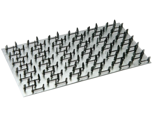 Пластина гвоздевая оцинк.129х254 мм