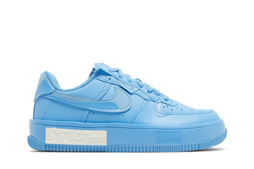 Кроссовки Nike Air Force 1 Low Fontanka "University Blue" (Женская размерная сетка)