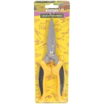 Секатор-ножницы садовые 8» (20см) «Фортуна» пластиковые прорезиненные ручки ДоброСад